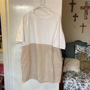 Darling half and half dress!! Large